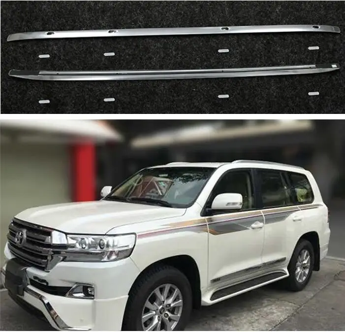 Высококачественные багажники на крышу для Toyota Land Cruiser 200 LC200 2008-2020 из алюминиевого