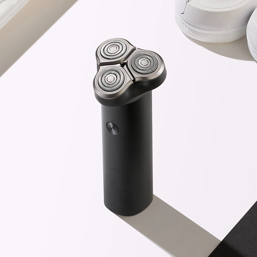 Портативная электробритва XIAOMI MIJIA S300 умная Гибкая бритва триммер для бороды 3