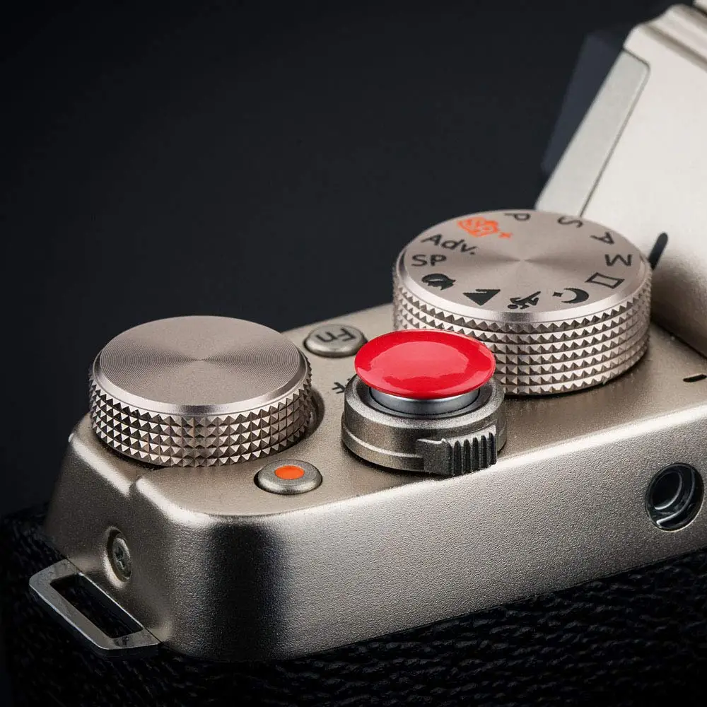 2 шт. кнопки спуска затвора камеры наклейка на крышку для Sony Panasonic Leica D-Lux тип 109