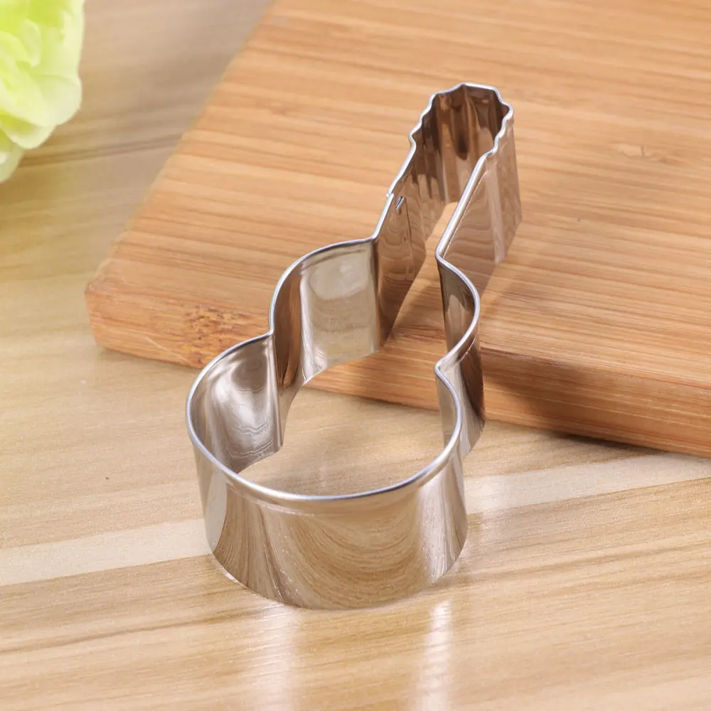 Форма для печенья из нержавеющей стали в форме гитары формы шоколада сделай сам