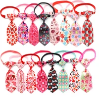 3050 pcs valentines day pet accessories dog bowties necktie for small dogs cat collar ties red pink dog tie pet supplies