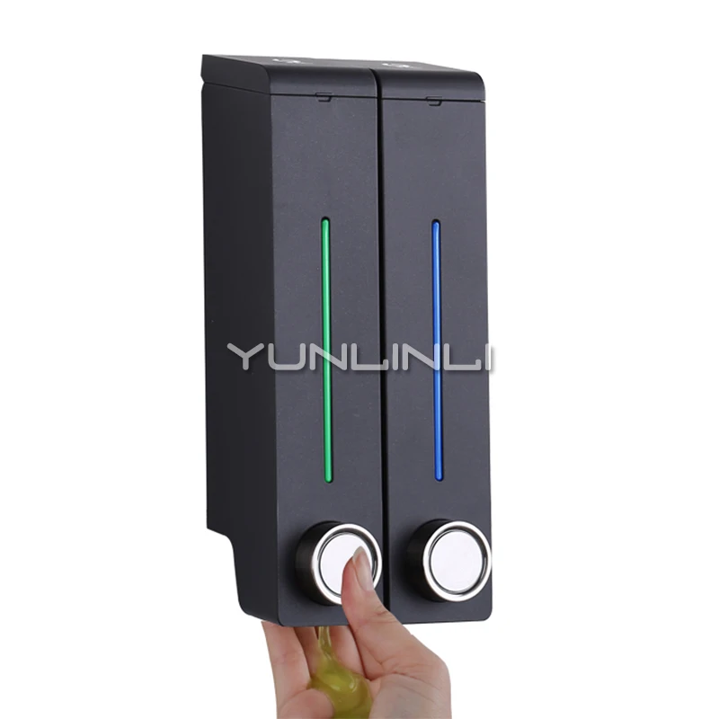 Диспенсер для жидкого мыла настенный кухонный дозатор и шампуня ванной комнаты