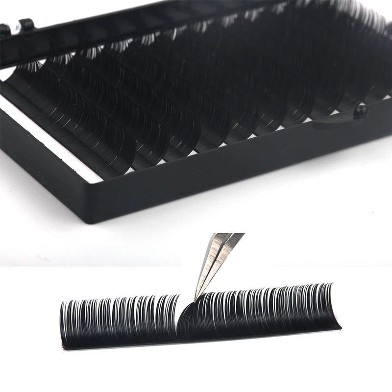 Реснички ресницы 4 лотка индивидуальное наращивание ресниц 3D русские завивка BCD