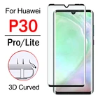Легкое защитное стекло P30 для Huawei P 30 Pro Lite, протектор экрана Hwawei P30lite P30Pro, армированный 3D закаленное стекло, 9H HD пленка