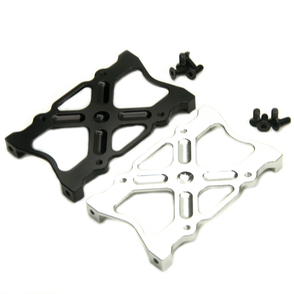 AXSPEED черный серебристый алюминиевый сплав бампер Монтажная пластина аксессуары