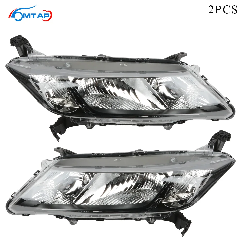 MTAP 2 шт. передний бампер головной светильник в сборе для Honda города GM6 2015 2016 2017 2018 2019