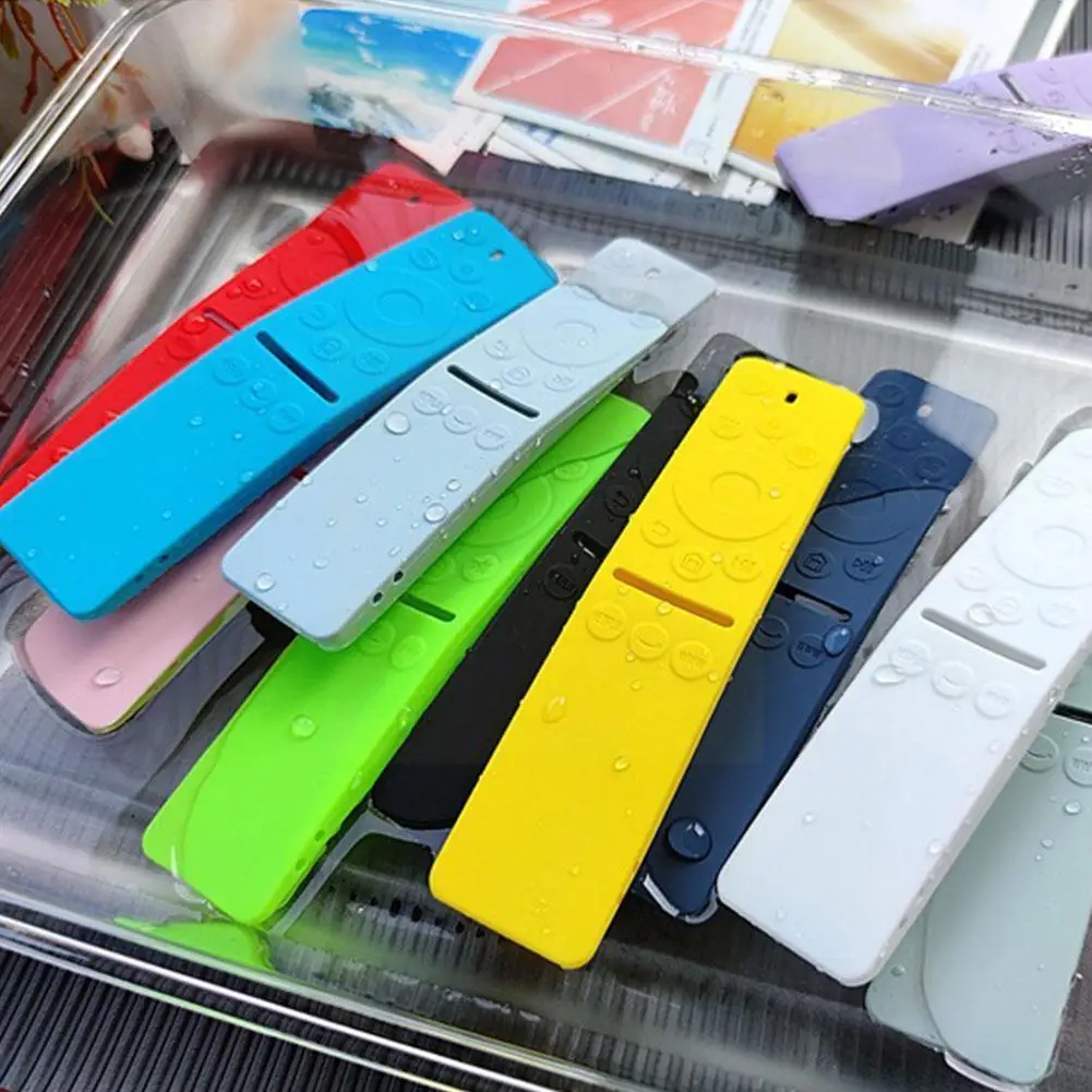 

For TV Remote Control Protective Sleeve BN59-01312A All And Soft Inclusive Anti-drop Waterproof Silicone Dustproof Sleeve F4P3