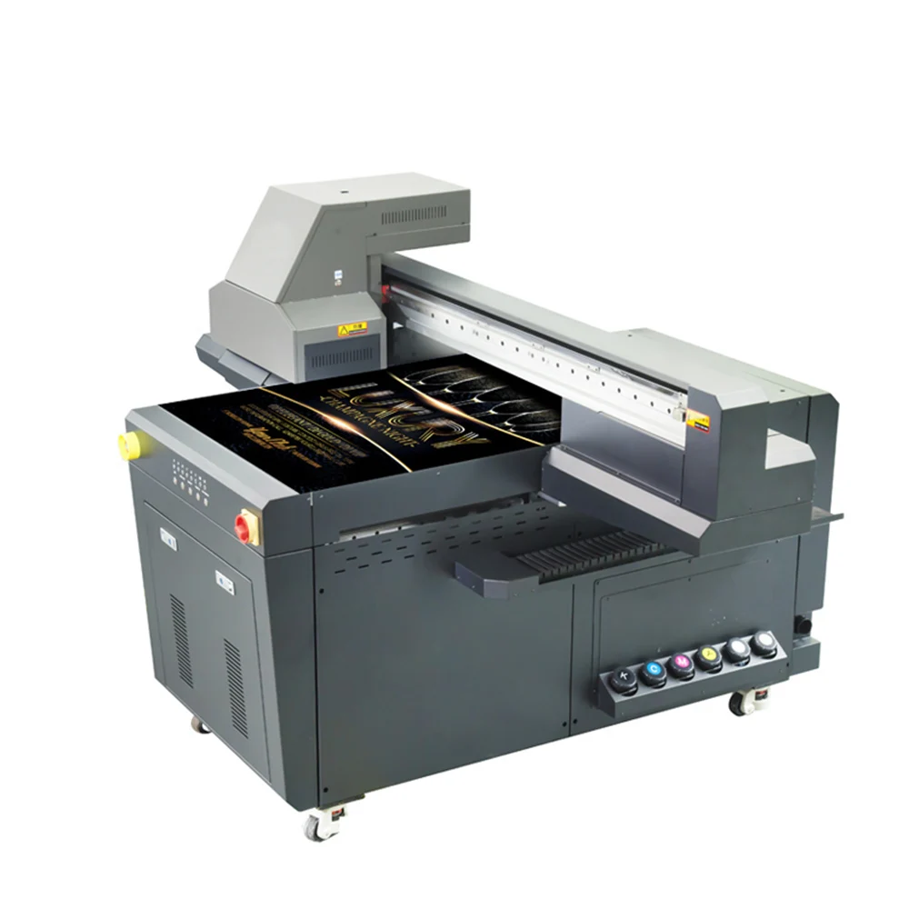 Промышленный УФ принтер многофункциональный планшетный с печатной головкой GH2220