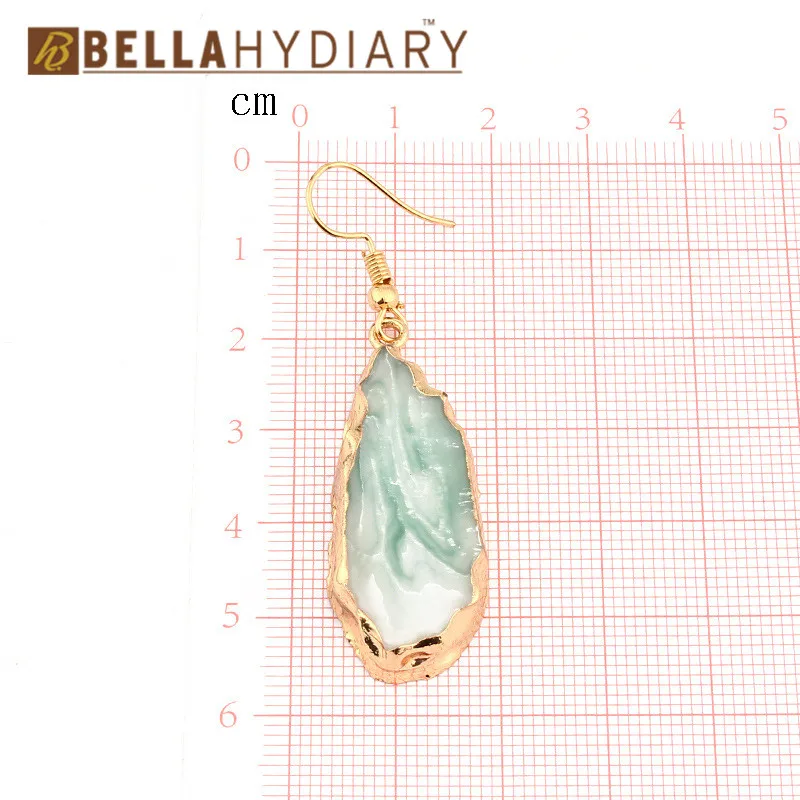 Bijoux, розовые шикарные серьги из смолы с друзами, длинные висячие серьги для женщин, ювелирное изделие, массивные Подарки для женщин, аксессуары Brinco
