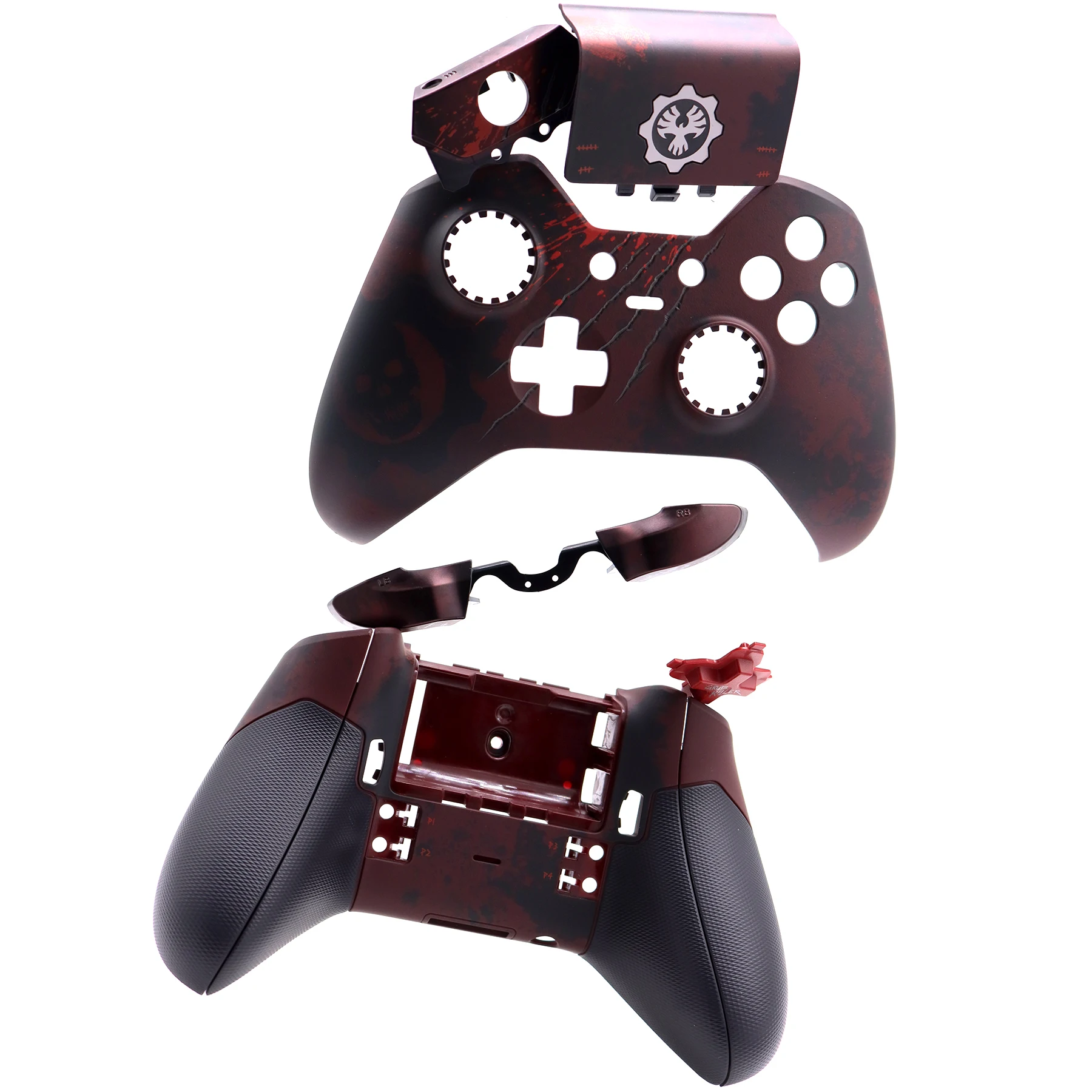 Полный комплект корпуса w/ LB RB бампер/ручки/крышка аккумулятора/DPad для