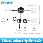 Внутренняя антенна lintratek 2 700-2700 2g 3g 4g, усилитель сигнала для дополнительных 2 антенн, для увеличения зоны покрытия усилителя