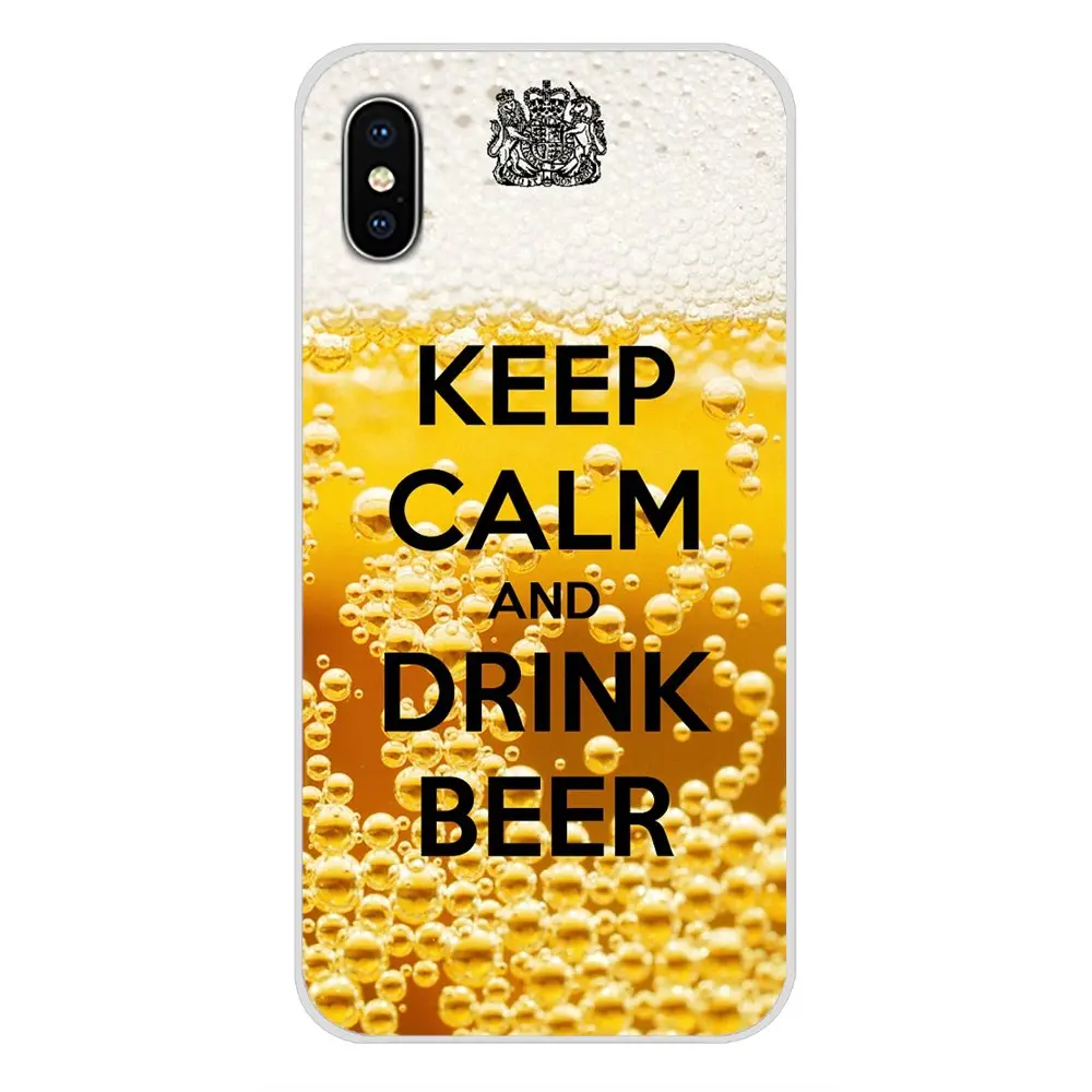 Прозрачный чехол из ТПУ сохраняющий спокойствие и напиток вино для sony Xperia Z Z1 Z2 Z3 Z5