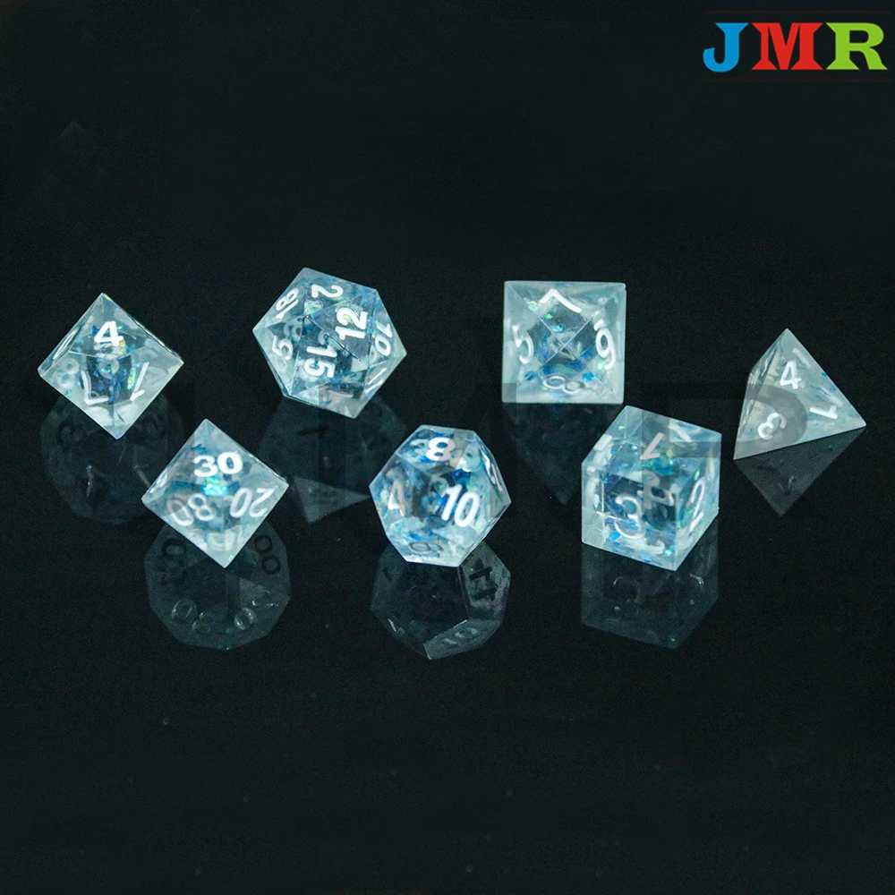 Высший сорт ручной работы Красочные острые края и красивые кости набор 7