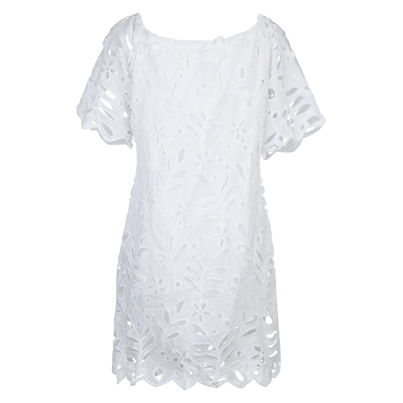 

Vintage Dresses For Women Summer Ladies Fashion And Elegant Solid Color Lace One-shoulder Dress Sexy Party Dress vestido#G