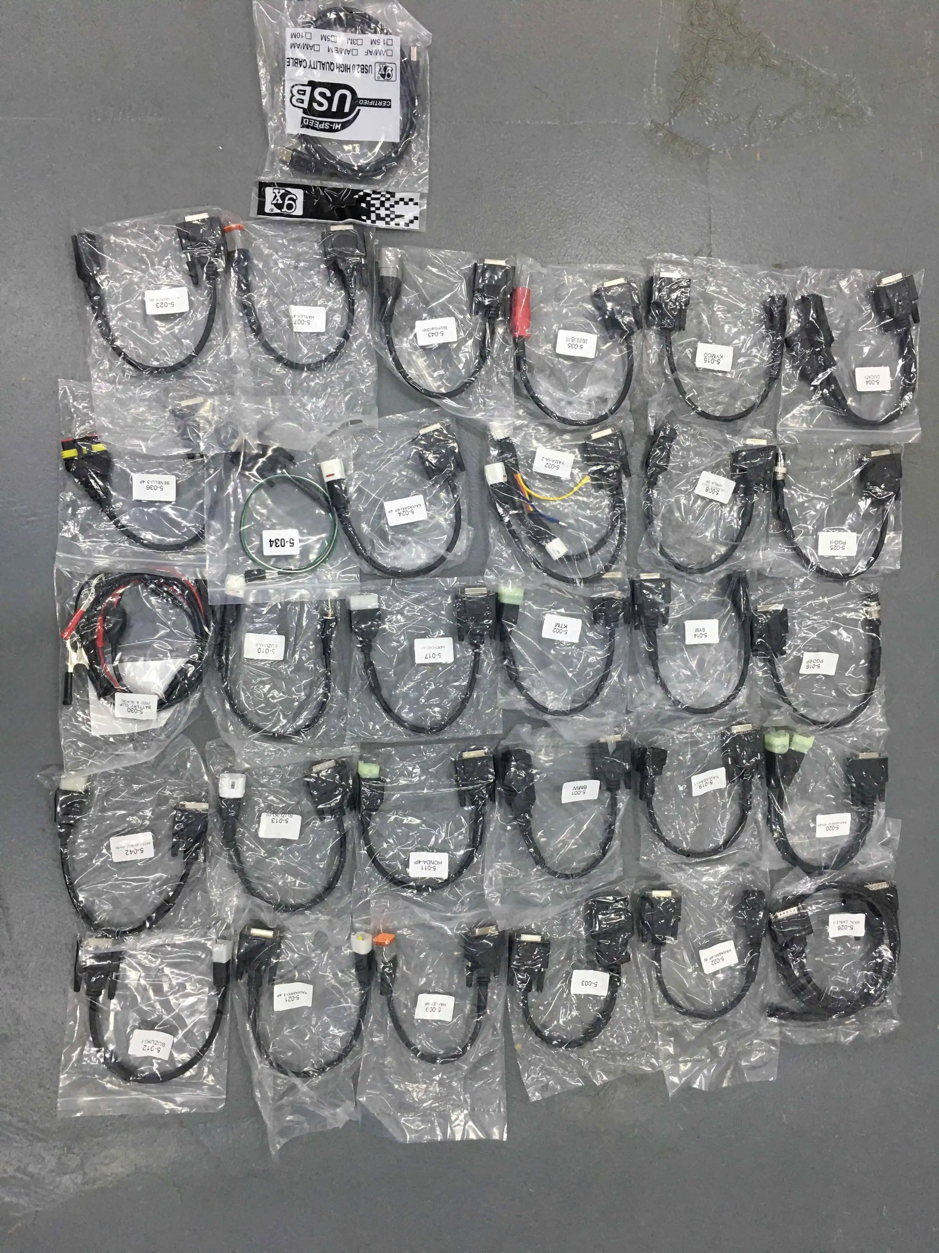 Полный кабель для Master MST-3000 универсальный сканер кодов неисправностей мотоцикла |