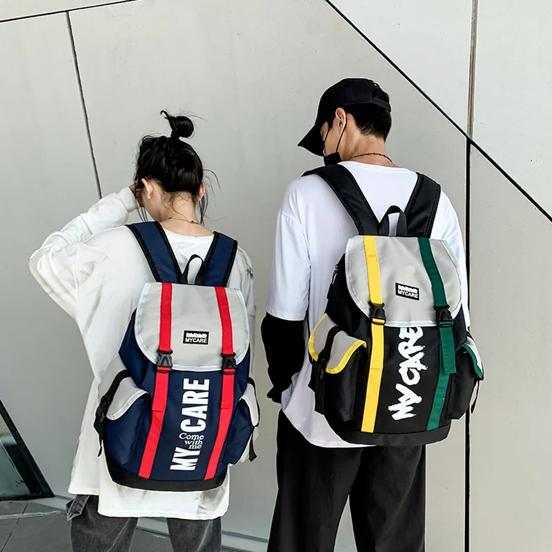 

2021 Waterproof Oxford Men Rucksack High Capacity Backpack Bag for Women Multipocket Travel Bag Daypack Laptop Bagpack Schoolbag