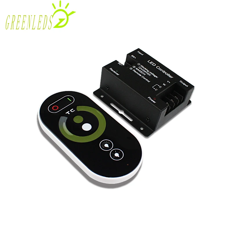 

LED Color Temp. RF Touch Controller DC12-24V 12A JM-RFTC-02 Controller With High Quality 3 Years Warranties