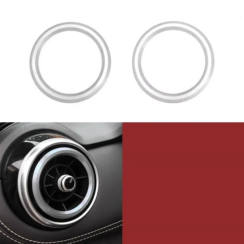 Outlet Air Conditioner Automobile Modified Chromium Car Styling Decoration Modification Protecter 17 FOR Morris Garages MG GS | Автомобили