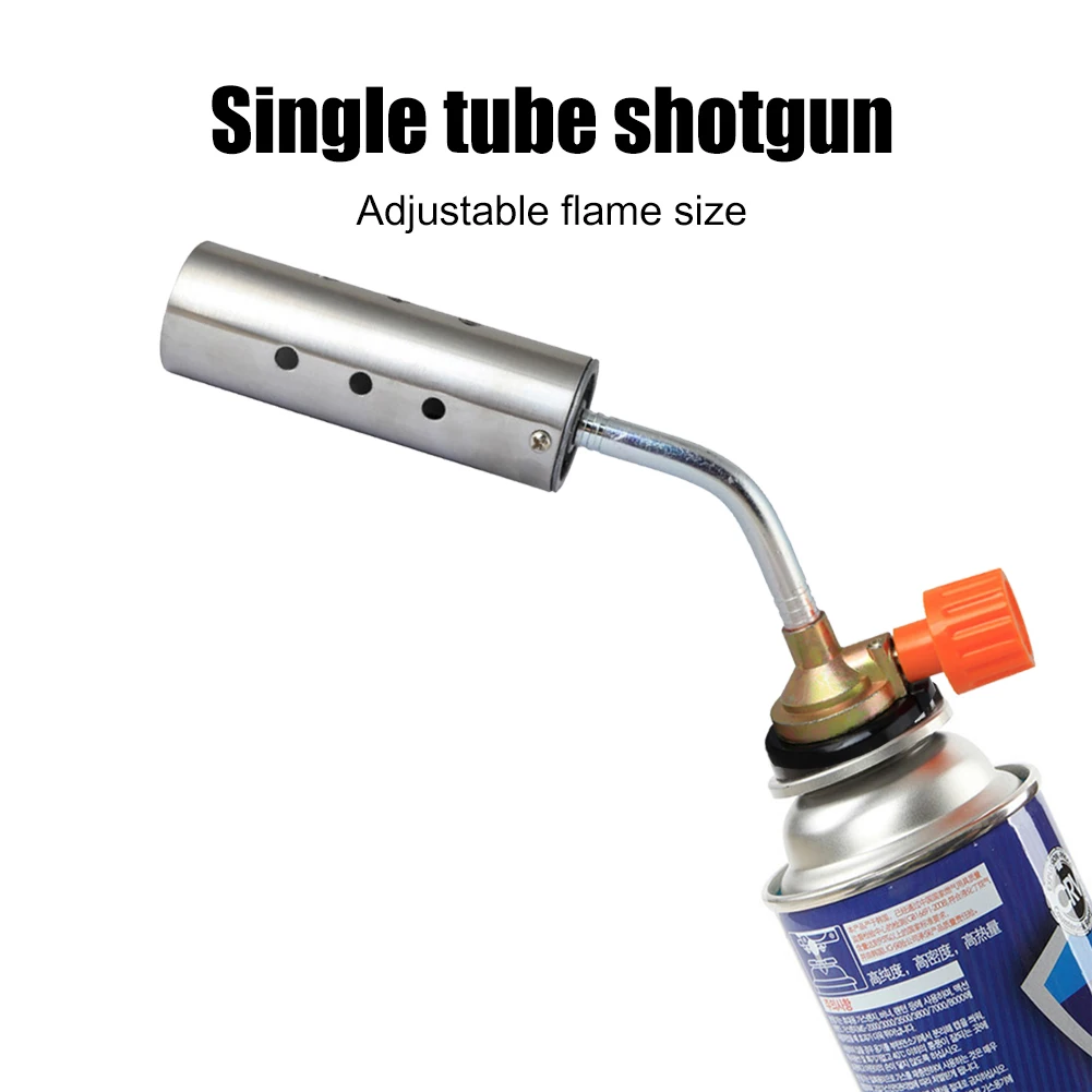 

Butane Burner Welding Gas Torch Flame Gun Brazing Flamethrower Outdoor Camping BBQ Portable Soldering Heat Gun Welding Equipment
