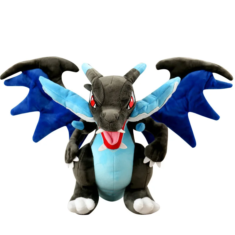 TAKARA TOMY-peluche de Pokemon Mega Charizard, juguete de felpa de gran tama&ntilde;o de 30cm, Mega Evolution X & Y Charizard-1