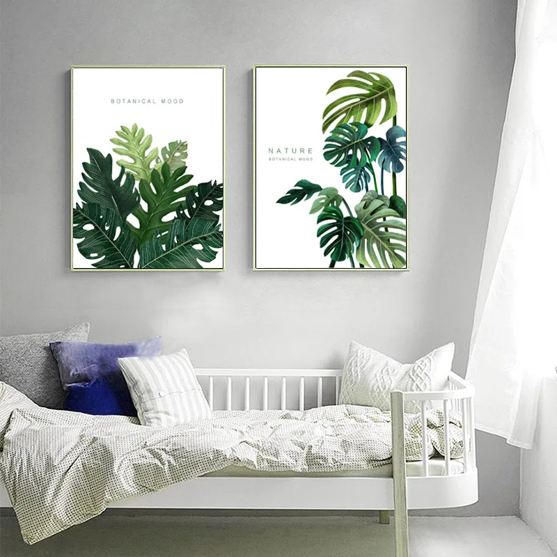 

Home Decoration Plant Picture Bicycle Canvas Art Picture Living Room Bedroom Corridor Background Wall Hanging Picture Frameless