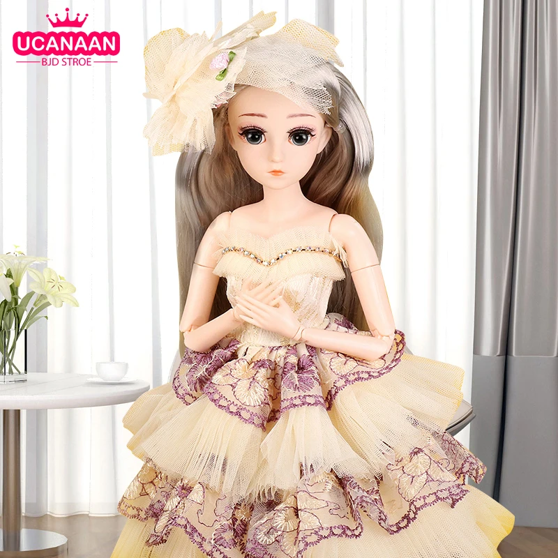 Кукла девочка шарнирная кукла 1/4 SD мягкая 18 дюймов шарнирных кукол|Куклы| |
