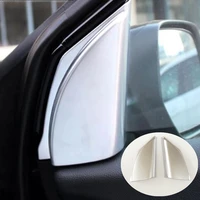 abs matte for honda crv cr v accessories 2012 2016 front head a column lamp frame triangle moulding trim car styling 2pcs