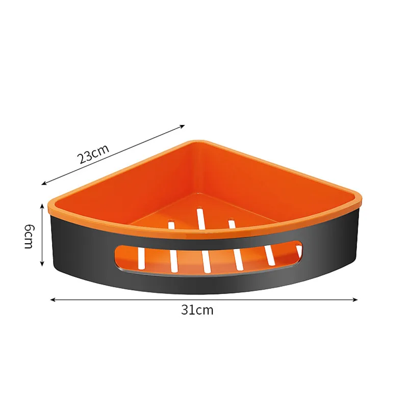 

MUSAMBAN Aluminum Bathroom Shelf Punch-free Wall Mount Kitchen Drain Storage Rack Shampoo Holder Home Bathroom Accessories Set