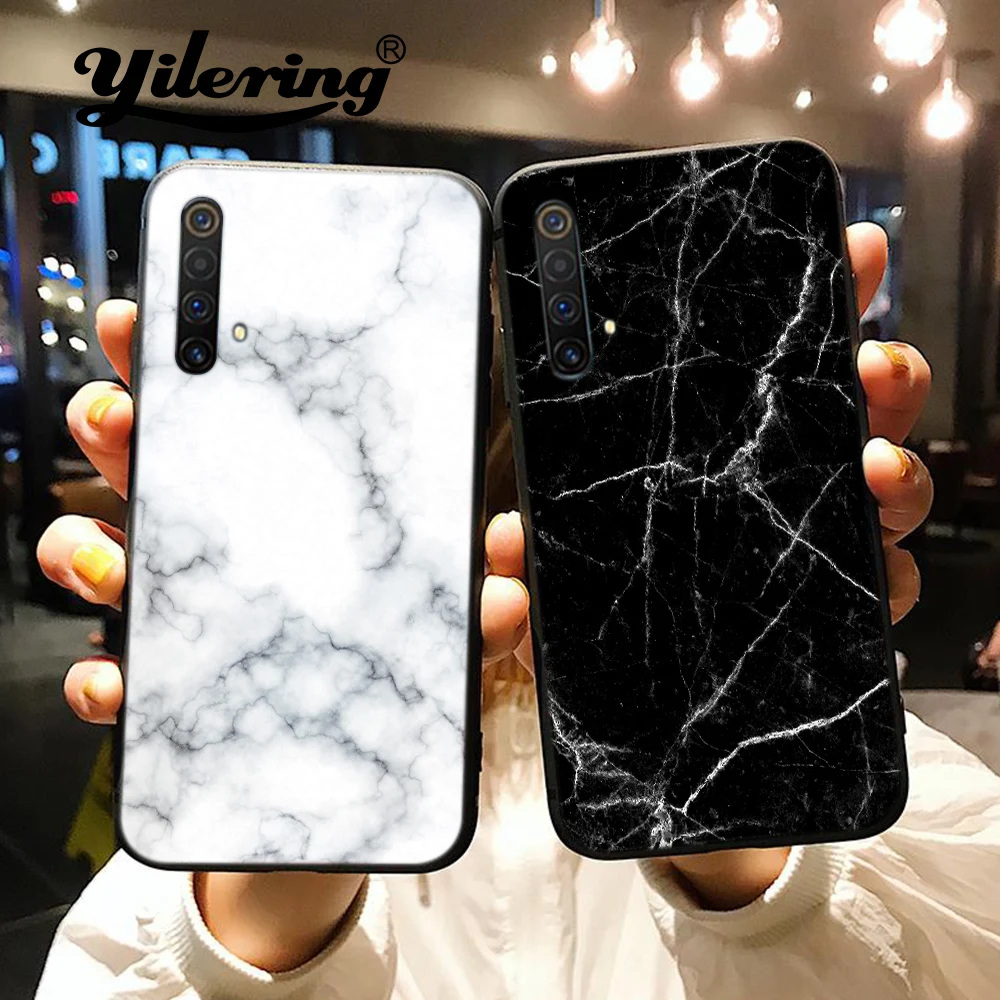 

Fashion Marble pattern for Realme C11 C12 C15 C17 C2 C3 X X2 XT X50 5 5S 6S 5i 6i 7i 5 Pro 6 7 X7 Pro Q 2 Case Black soft Cover