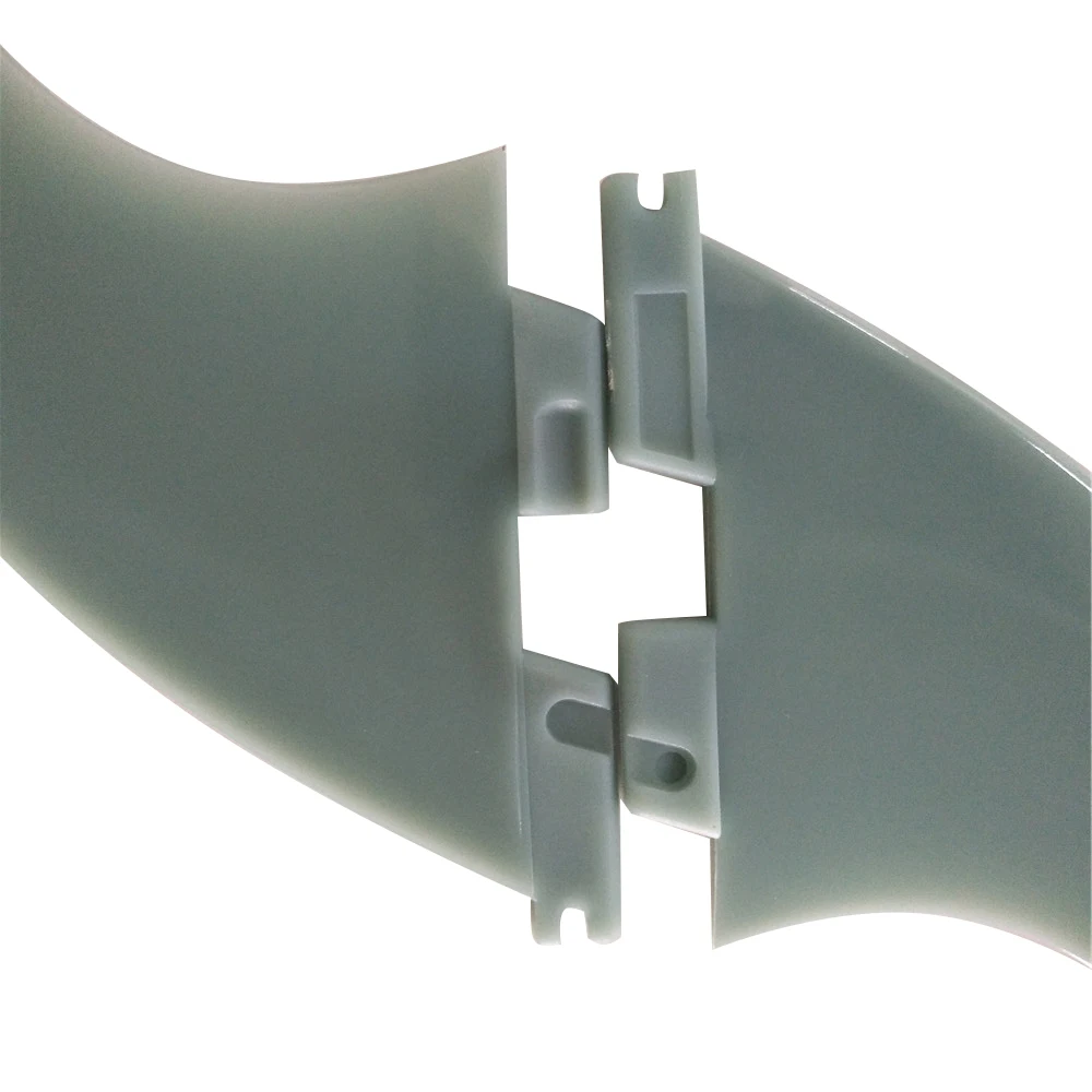 Плавники для серфинга двойные вкладки 2 дюйма набор плавников из стекловолокна и