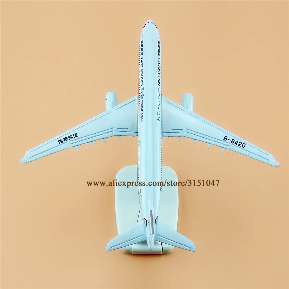 16 см Air CHINA TIBET Airbus 330 A330 Airlines модель самолета из сплава металла литья под давлением