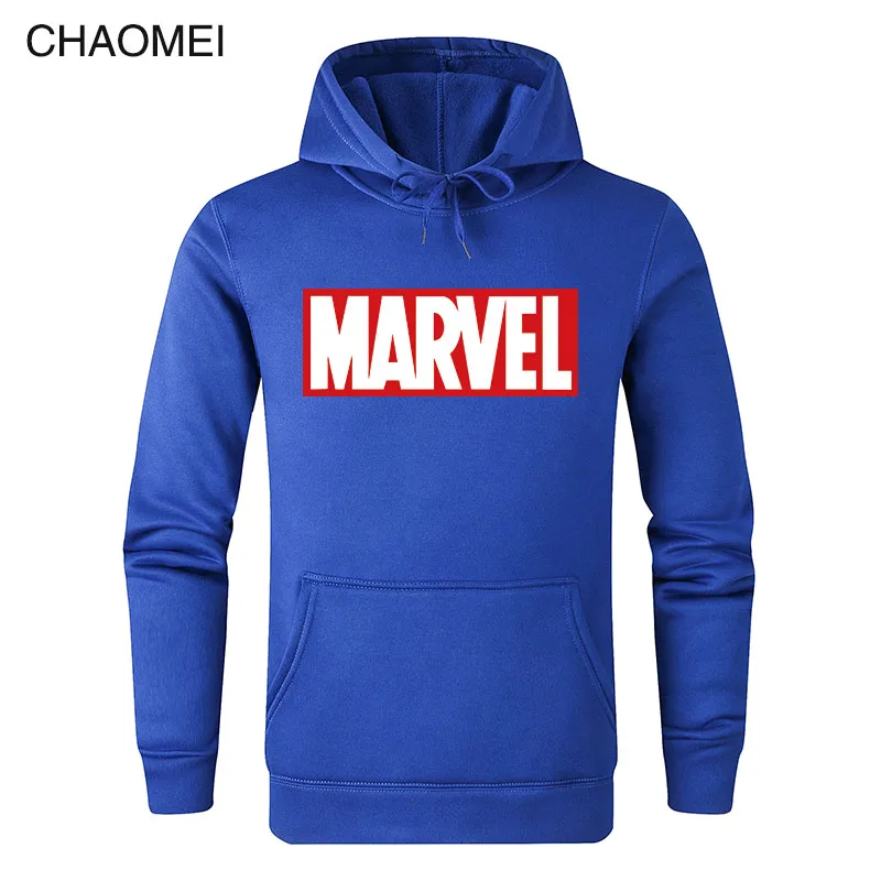 Кофты с капюшоном "Marvel" Новая мода мужской, с длинными рукавами Повседневная мужская Толстовка Marvel Мужские Женские топы классные пуловеры толстовка C117 - Цвет: 6