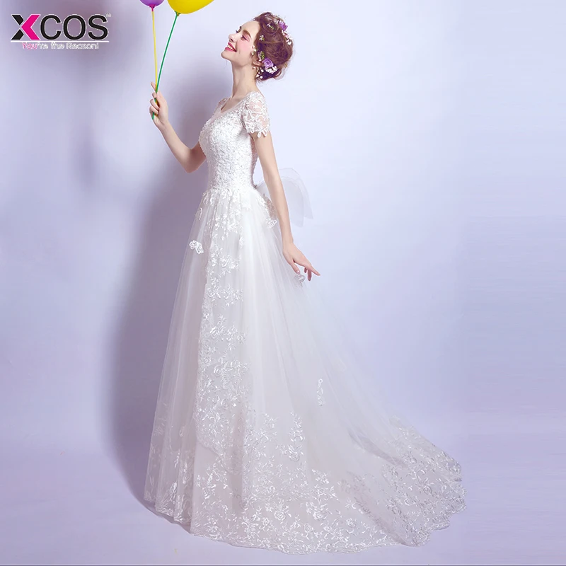 Пляжные свадебные платья с рукавом крылышком 2019 винтажное кружевное элегантное