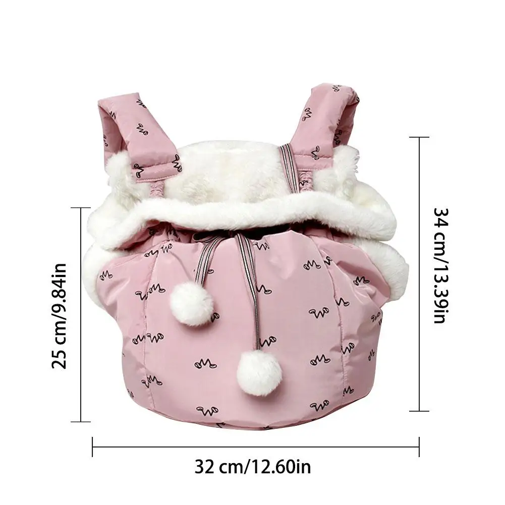 

Comfortable Pet Carrier Small Cat Travel Front Backpack Adjustable Single Shoulder Bag For Outdoor Cycling Hiking
