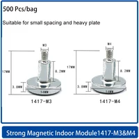 500pcs/bag LED Display Strong Magnet M3-1413/M3-1417/M4-1417 Magnetic Column Screw Strong Magnet