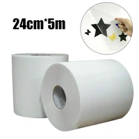 5mroll transparent hot transfer paper printing vinyl graphics application tape super adhesive hotfix paper positioning papers