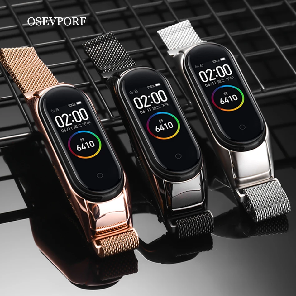 Ремешок на запястье аксессуары для браслетов сменный mi band металлический ремешок