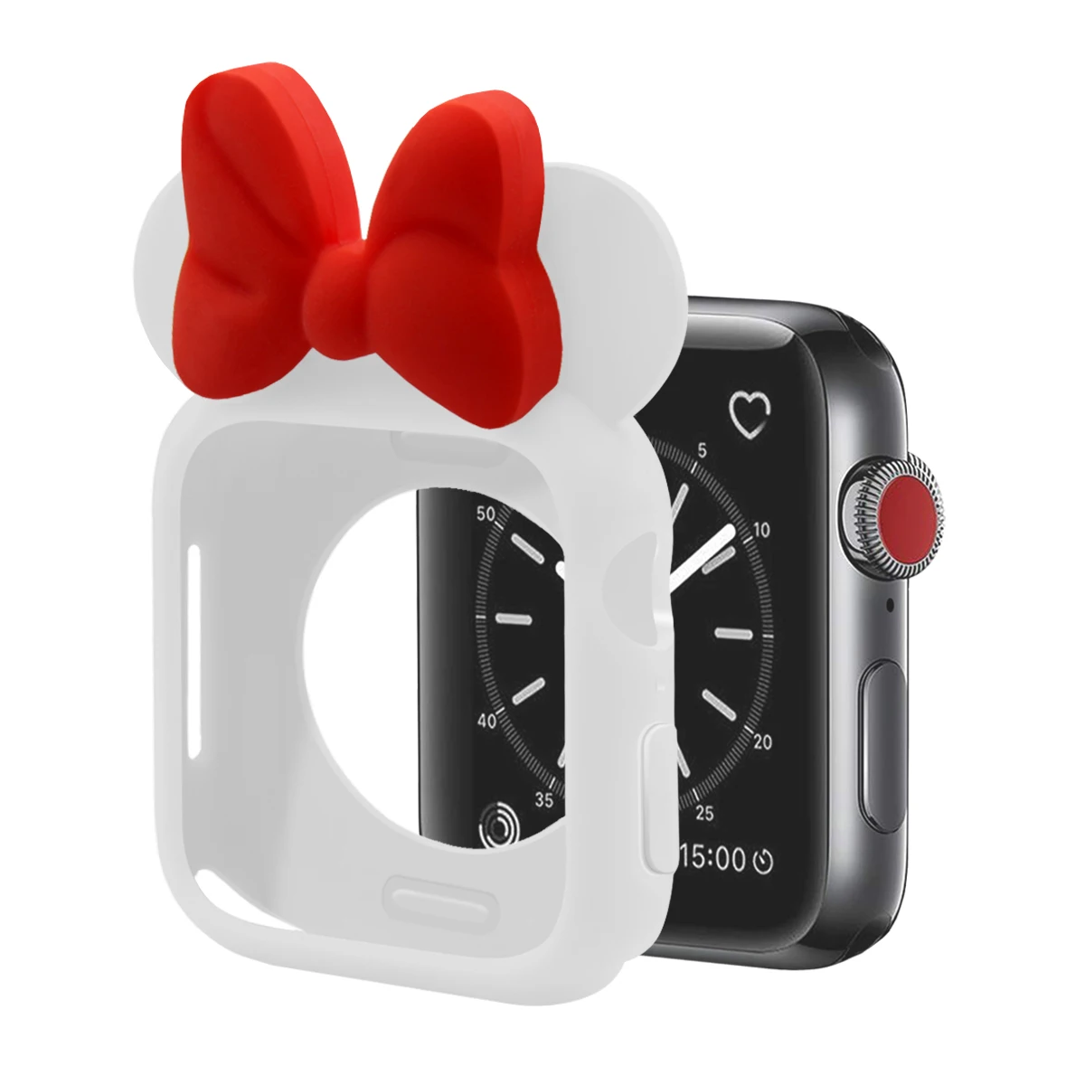 Чехол Serilabee MI NI для apple watch 4, 5, 3, 2, 1, 40 мм, 44 мм, милый защитный ТПУ чехол s для iwatch series 4, 5, 3, 2, 1