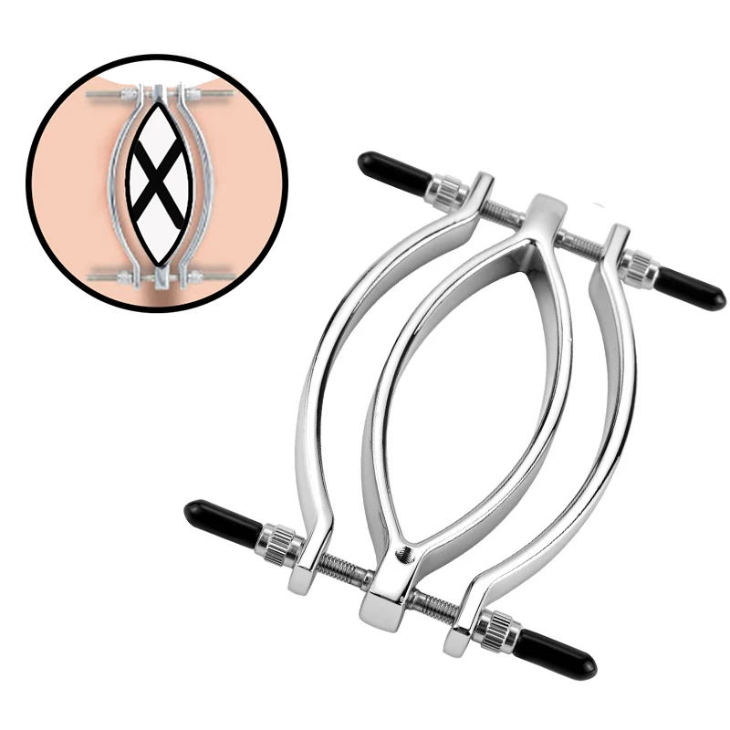 Поддельный расширитель для вагины украшение из нержавеющей стали флирта