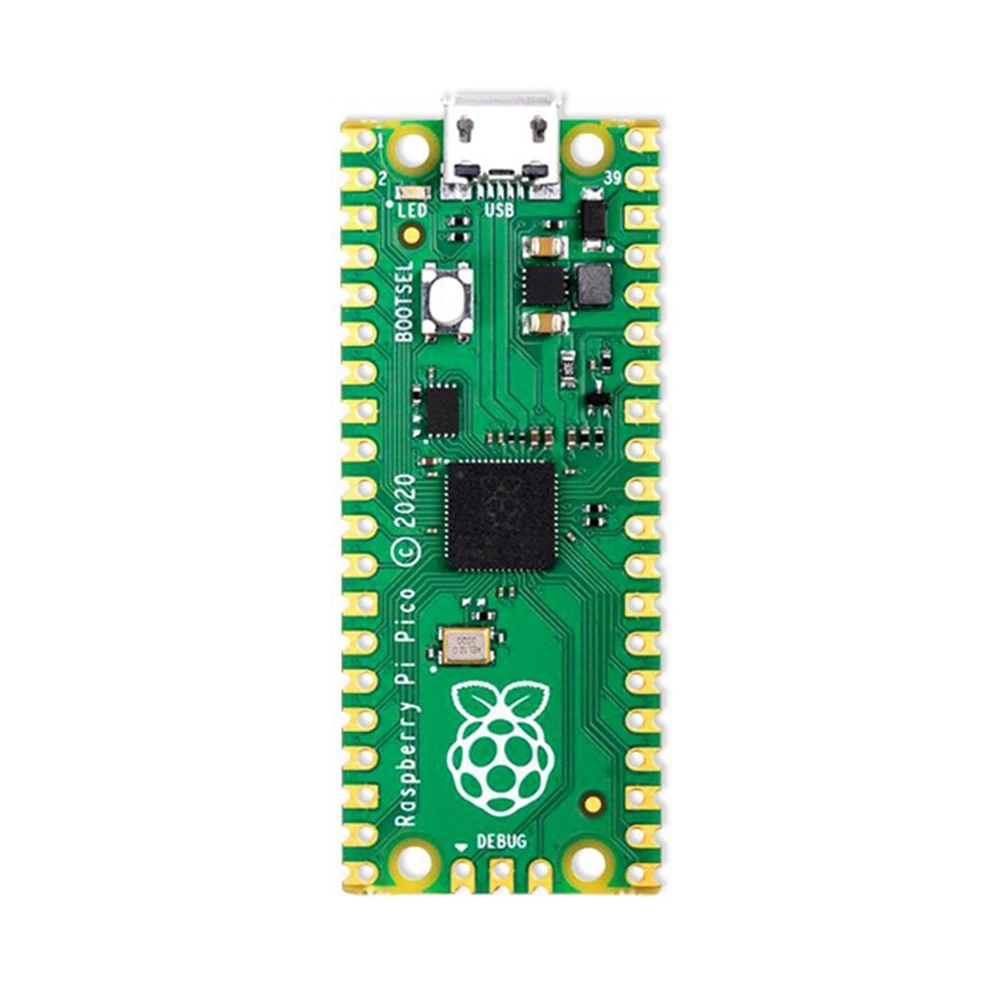 

Для макетной платы Raspberry Pi Pico Cortex-M0 + Двухъядерный процессор ARM RP2040, плата микроконтроллера для Micro Python