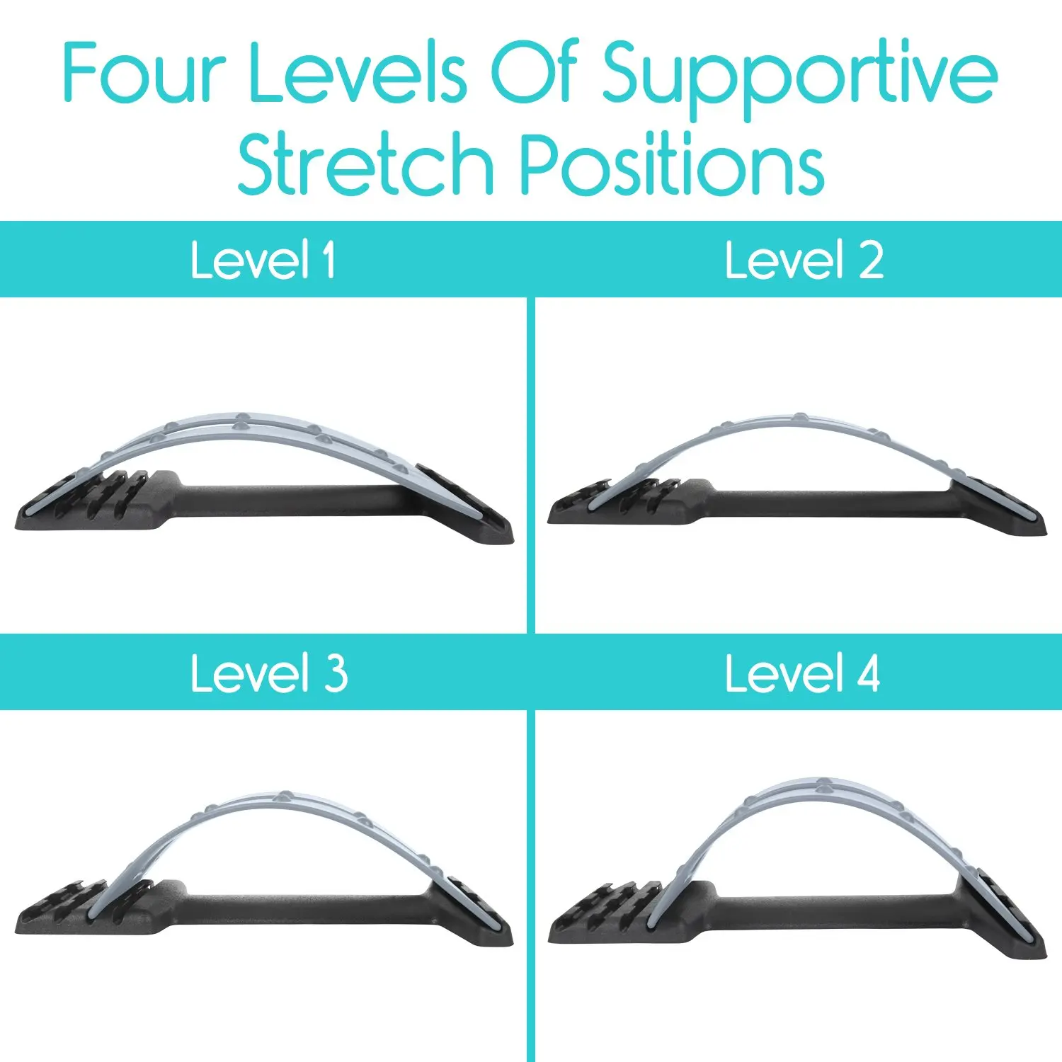 4-уровневый поясницы спины из сетчатого материала массаж стул носилки с