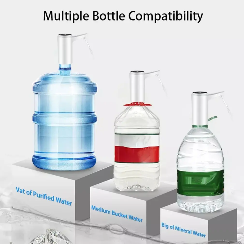 

Mini Water And Beverage Dispenser 19 Liters USB Rechargeable Fast Water Flow Electric One-click Drinking Water Pump