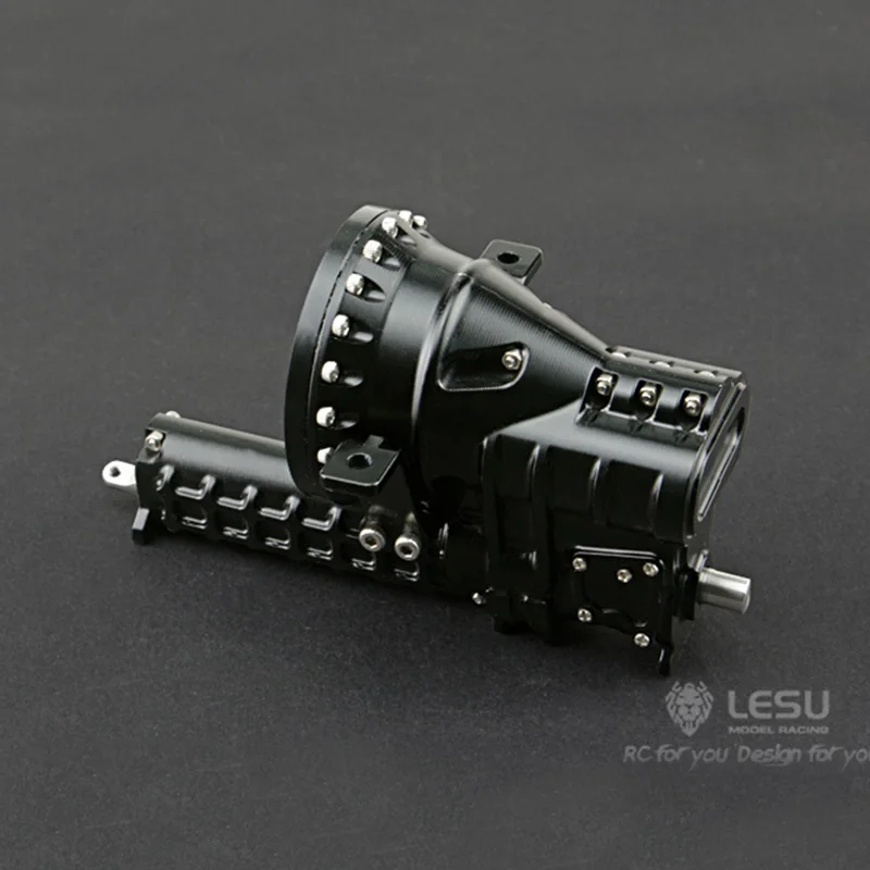 

LESU Metal 3Speed Transmission Gearbox for 1/14 RC Dumper Truck TAMIYA