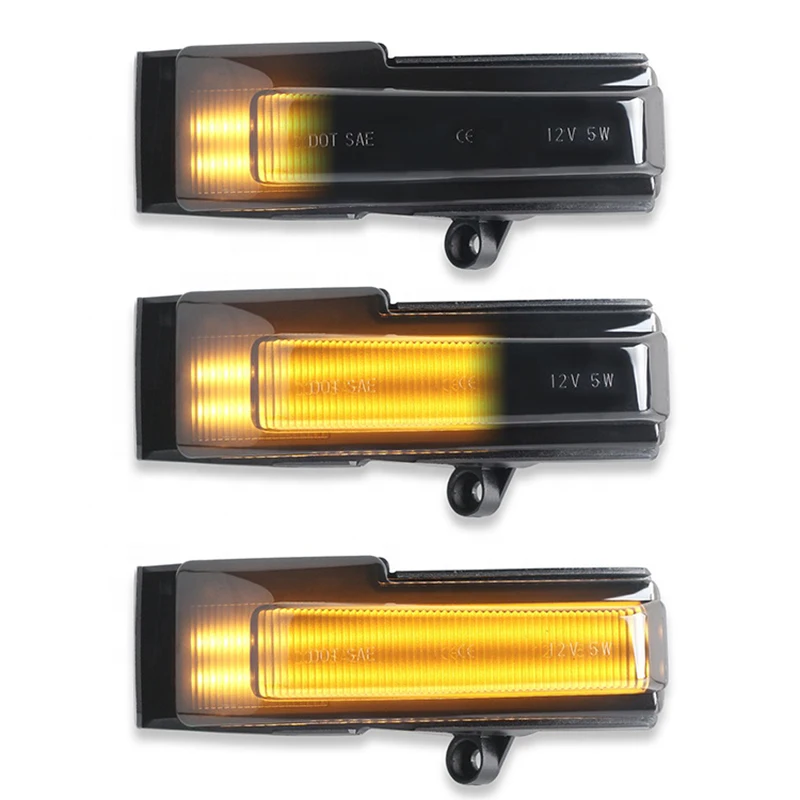 

2Pcs LED Dynamic Side Mirror Turn Signal Lights Sequential Lamp Blinker Indicator For Ford F150 2015~Up Canbus Error Free