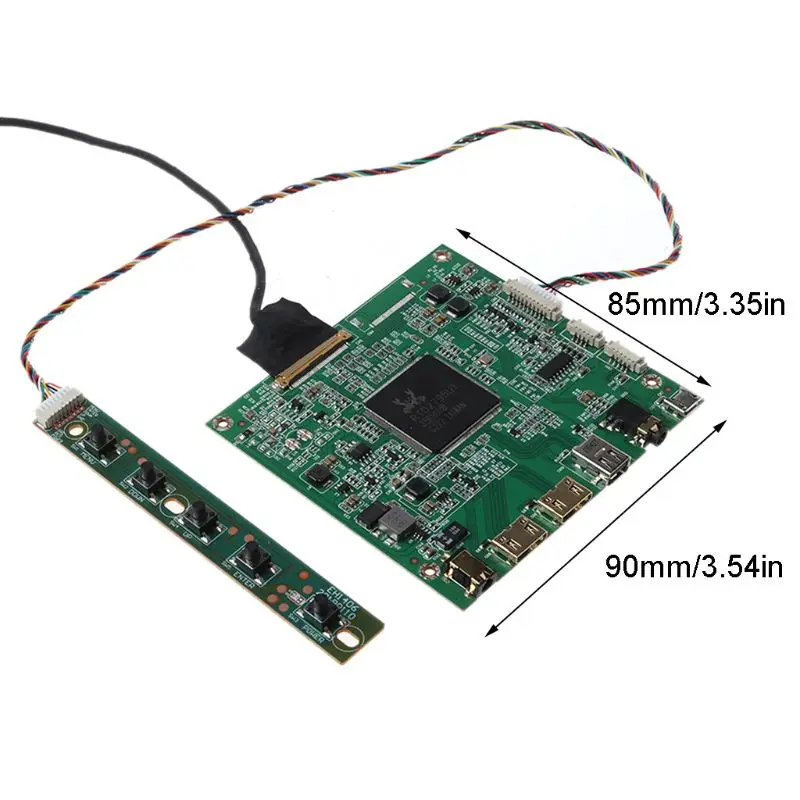 

1Set Contoller Driver Board for 4K 15.6" 3840x2160 NV156QUM LP156UD1-SPB1/SPB2 LTN156FL02-L01 B156ZAN02.3 LQ156D1JW31