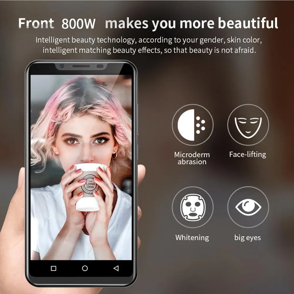 

M30 Plus 5.72 Inch 4GB+64GB 4GB+128GB Mobile Phone 8+16MP Smart Cell Phone Free Phone Case Face ID Andriod 8.1 Smart Phone