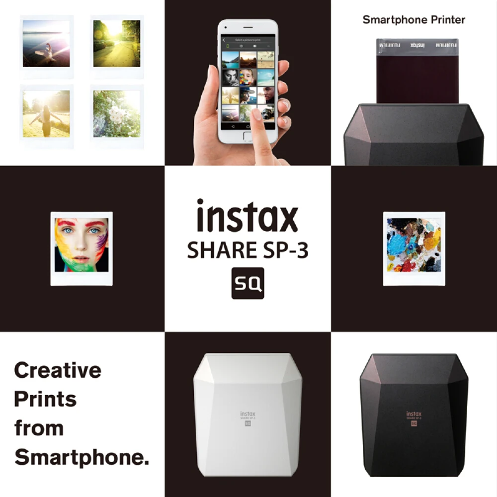 Фотография Fuji instax share sp-3 one-time для мобильного телефона подключение к Wi-Fi