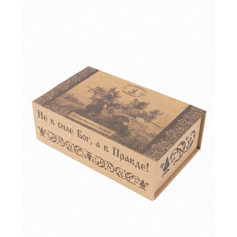 Подарочный набор правильных носков Великоросс &quotПоединок Пересвета с