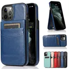 Чехол-книжка для iPhone 12, 11 Pro Max, 12 Mini, 7, 8 Plus, X, Xs, XR, XS Max, кожаный