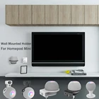 Настенная подставка для домашней розетки, мини-вешалка для кабеля, портативный компактный кронштейн для экономии места в динамике, аксессуар для мини-держателя Homepod